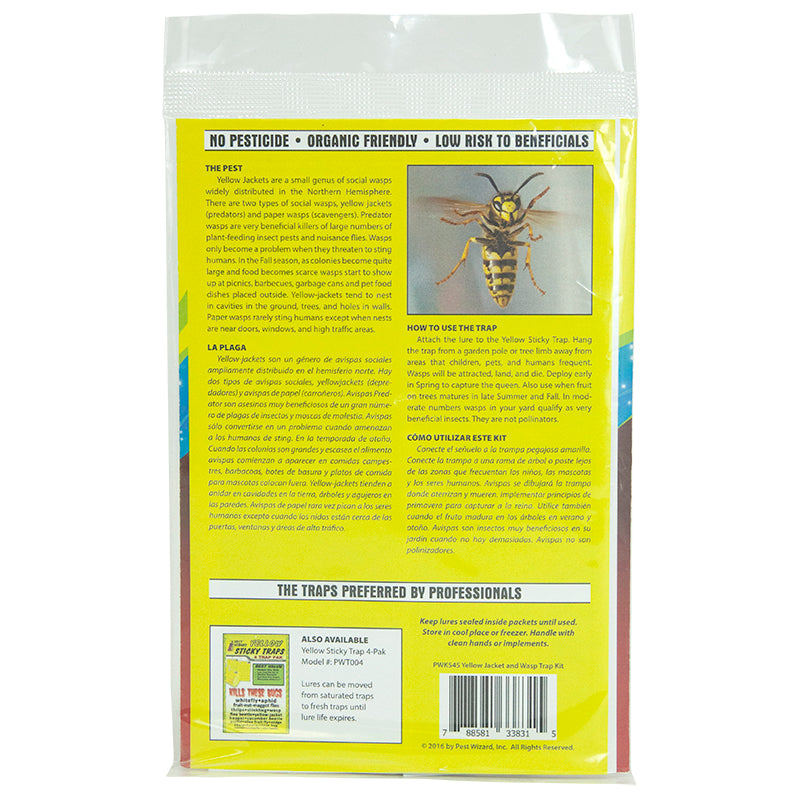 Pest Wizard Yellow Jacket/Wasp Trap Kit
