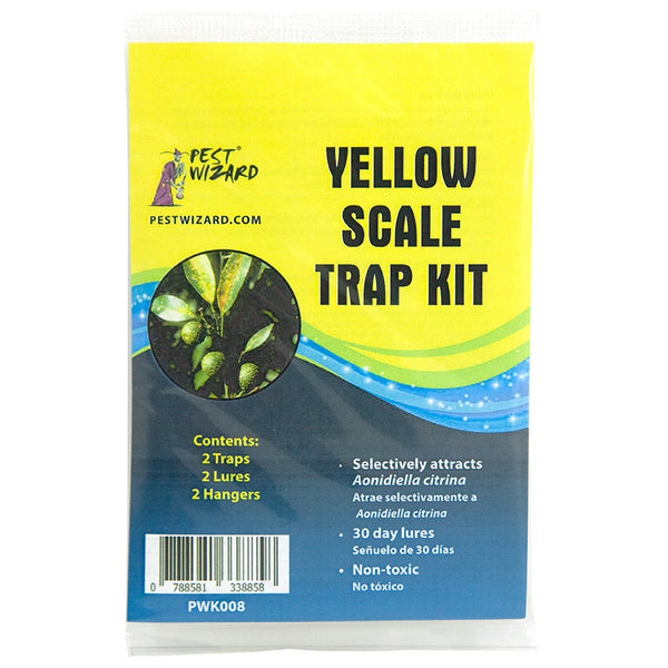 Pest Wizard Yellow Scale Trap Kit