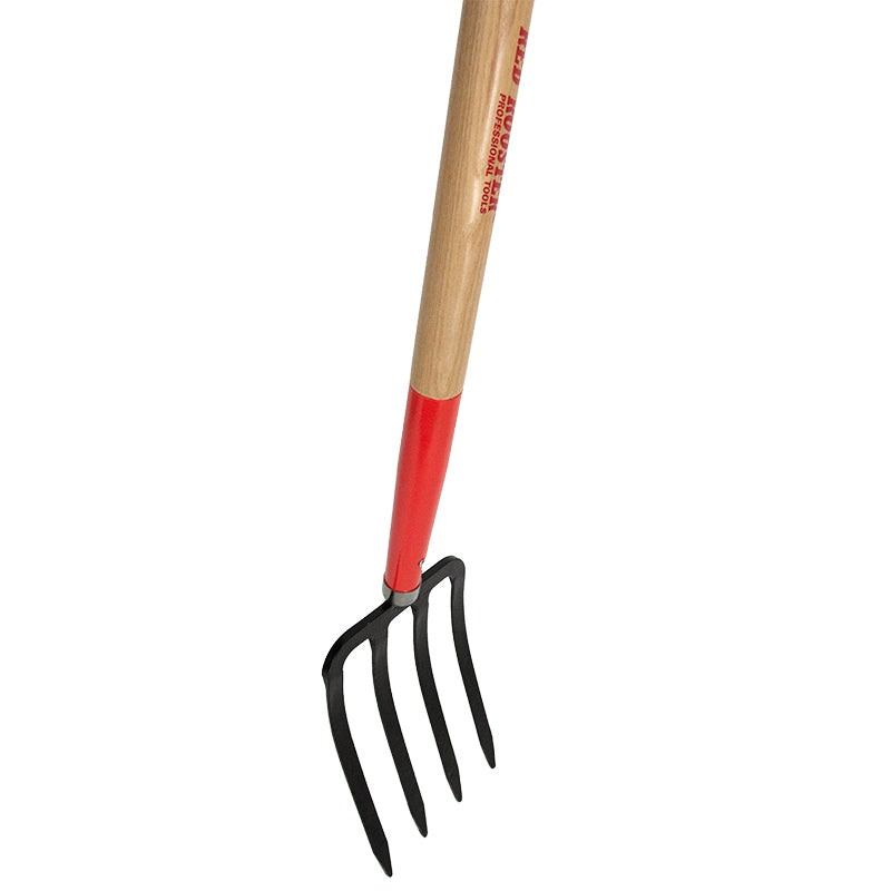 Red Rooster Digging Fork - Grow Organic Red Rooster Digging Fork Quality Tools