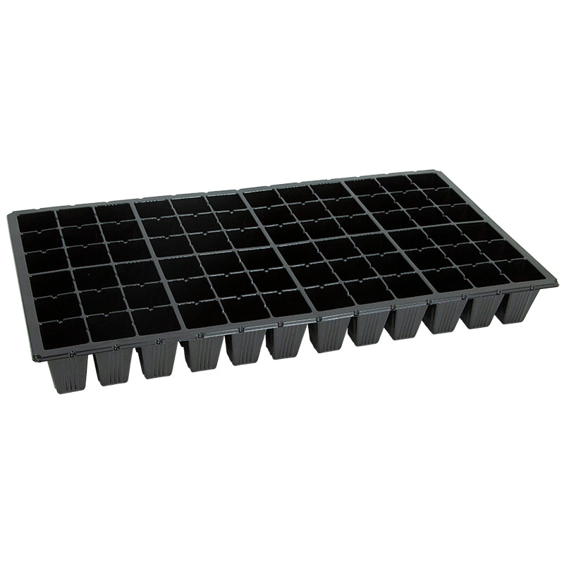 Seed Starting Tray 72 Cells 1.5"rdx 2"H - Grow Organic Seed Starting Tray 72 Cells 1.5"rdx 2"H Growing