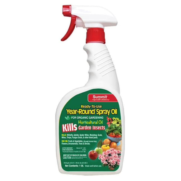 garden oil spray Organic Summit Year Round Horticultural Spray Oil RTU (Qt)