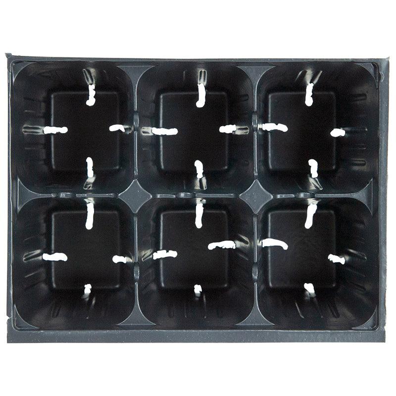 X-Jumbo 6-Pack Planting Containers for 1020 Tray - Recycled X-Jumbo 6-Pack Planting Containers for 1020 Tray - Recycled (Sheet of 6) 