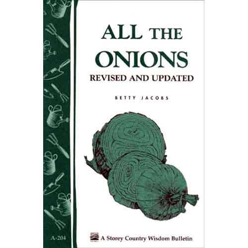 All The Onions  How to Grow Onions Book for sale All The Onions Books