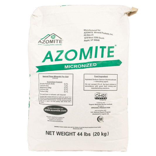 Azomite Micronized (44 pounds)–Grow Organic Azomite Micronized (44 lb) Fertilizer