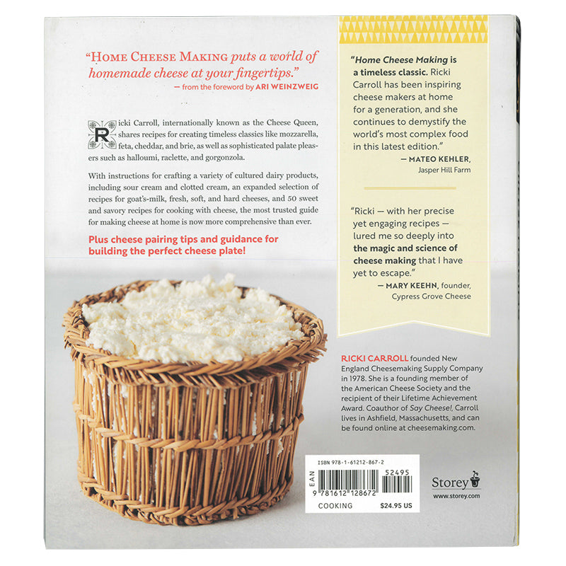 Home Cheesemaking - Grow Organic Home Cheesemaking Books