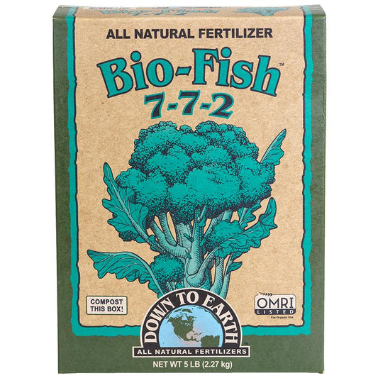 Down to Earth Bio-Fish All Purpose 7-7-2 Fertilizer (5 Lb) Bio-Fish All Purpose 7-7-2 Fertilizer (5 lb) Fertilizer