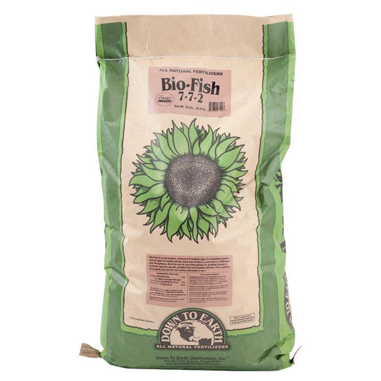 Bio-Fish All Purpose 7-7-2 Fertilizer (50 lb) - Grow Organic