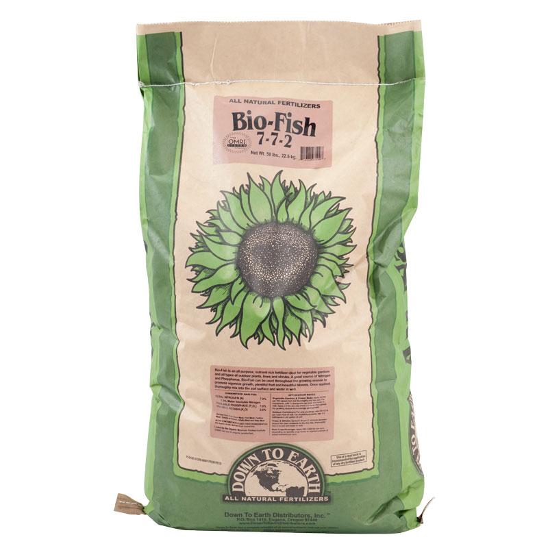 Bio-Fish All Purpose 7-7-2 Fertilizer (50 lb) - Grow Organic Bio-Fish All Purpose 7-7-2 Fertilizer (50 lb) Fertilizer