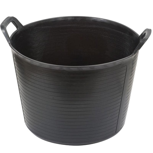 Black Recycled Garden Bucket - Medium Size for sale Black Recycled Bucket - Medium Apparel and Accessories