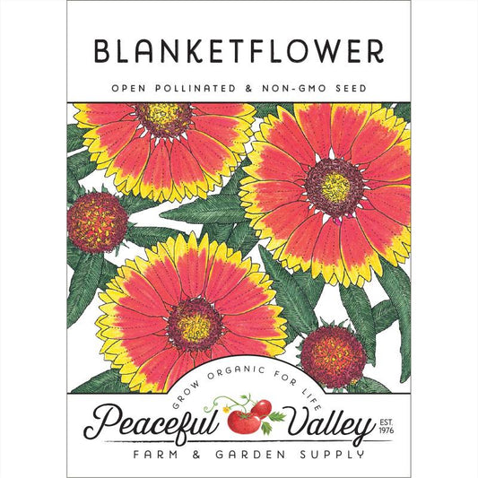 Blanketflower (pack) - Grow Organic Blanketflower (pack) Flower Seeds