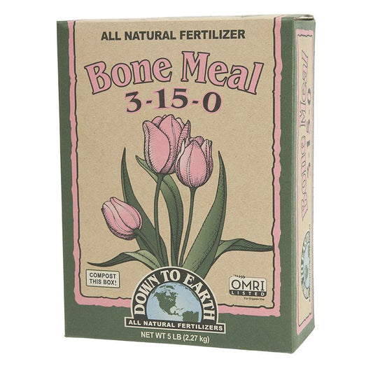 Bone Meal 3-15-0 (5 Lb Box) - Grow Organic Bone Meal 3-15-0 (5 lb Box) Fertilizer