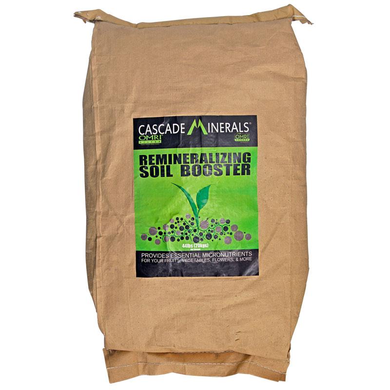 Cascade Remineralizing Soil Boost (44 lb) - Grow Organic Cascade Remineralizing Soil Boost (44 lb) Fertilizer