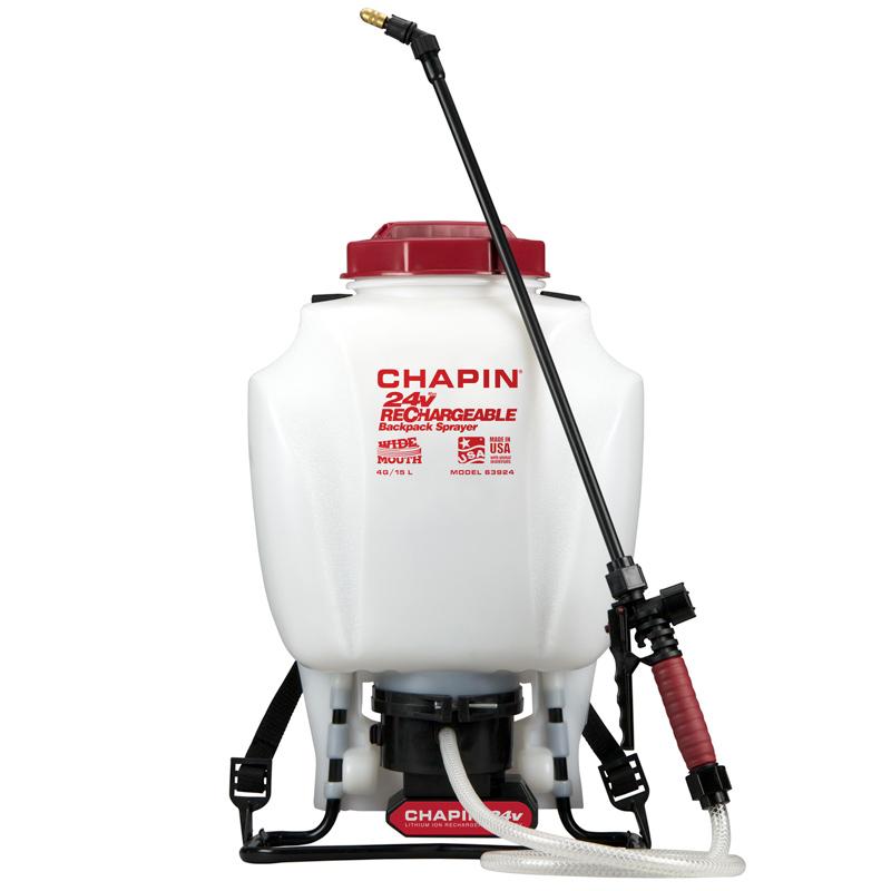 Chapin Battery Operated Sprayer 4 gal - Grow Organic Chapin Battery Operated Sprayer 4 gal Quality Tools