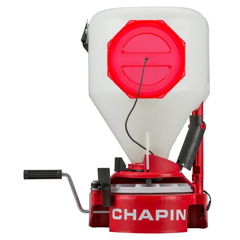 Chapin Chest Mounted Spreader - Grow Organic Chapin Chest Mounted Spreader Quality Tools