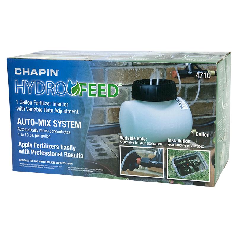 Chapin Hydrofeed Fertilizer Injector 1 gal - Grow Organic Chapin Hydrofeed Fertilizer Injector 1 gal Watering