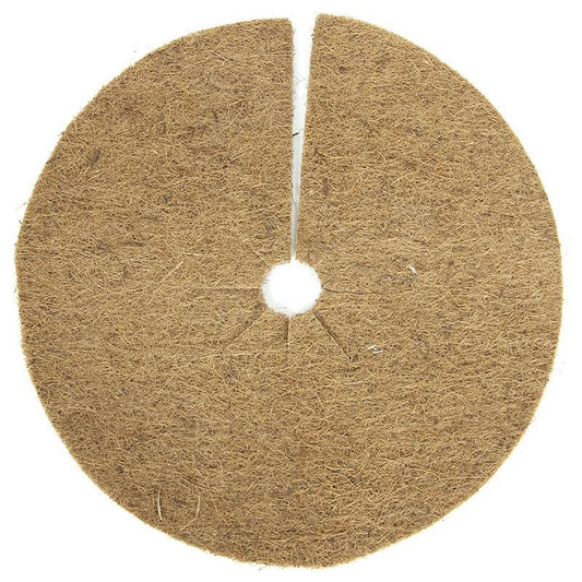 Coco Fiber Weed Mat - 18" Diameter - Grow Organic Coco Fiber Weed Mat - 18" Diameter Weed and Pest