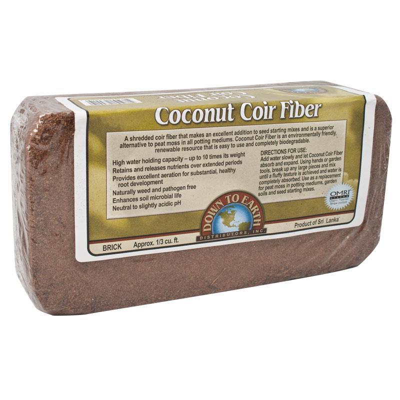 potting mix coco peat Coco Peat (1/3 Cubic Foot Brick) for Sale – Grow Organic