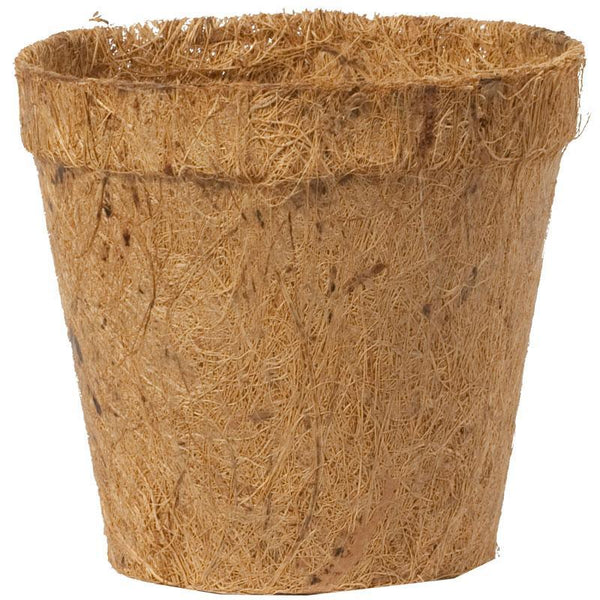 fiber planter pots Coconut Fiber Round Pots - 3" (Pack of 8)