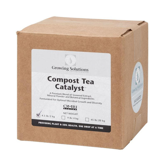 Compost Tea Catalyst (4.5 lb Box) - Grow Organic Compost Tea Catalyst (4.5 lb Box) Growing