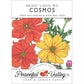Cosmos, Bright Lights Mix (pack) - Grow Organic Cosmos, Bright Lights Mix (pack) Flower Seed & Bulbs