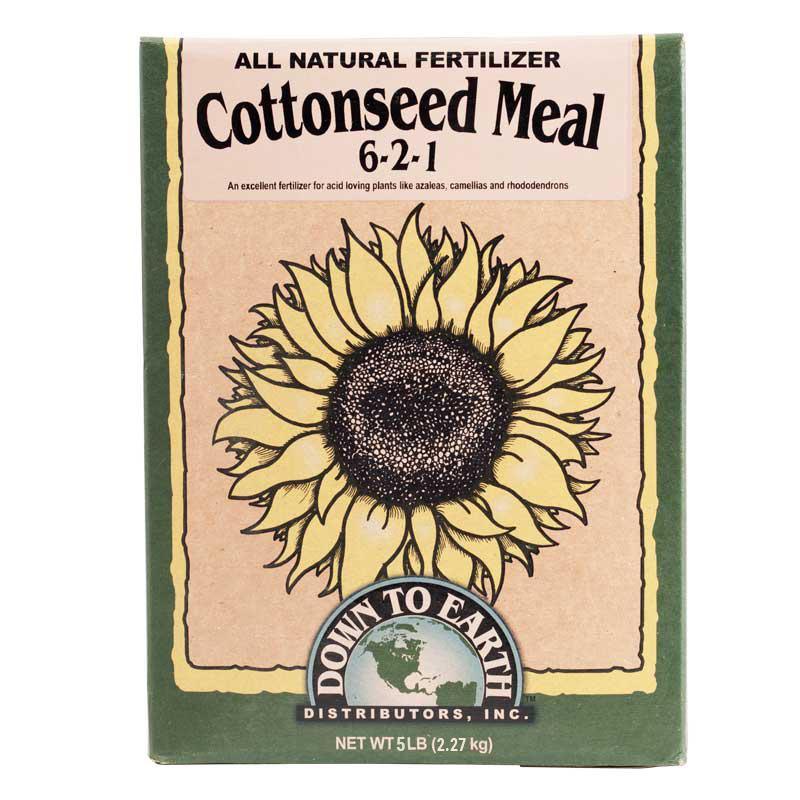 organic fertilizer for acid loving plants Cottonseed Meal for Sale (5 pound box) – Grow Organic