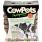 CowPots - 4" Square (Pack of 12) - Grow Organic CowPots - 4" Square (Pack of 12) Growing