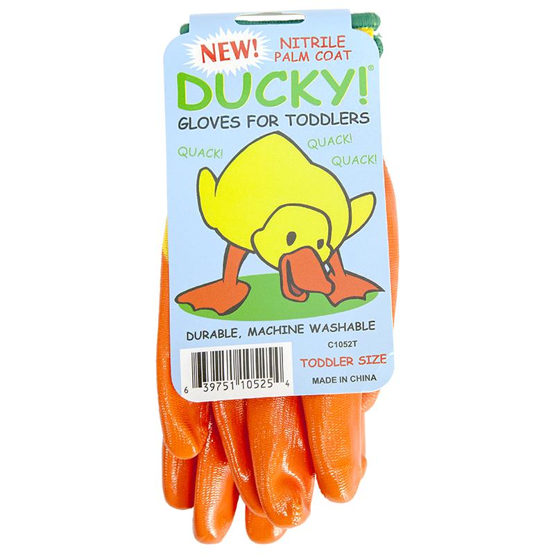 Ducky Kids Nitrile Gloves, Youth - Grow Organic Ducky Kids Nitrile Gloves, Youth Apparel and Accessories