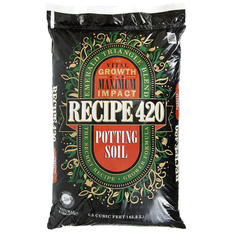40 qt. all natural premium outdoor potting mix EB Stone - Recipe 420 Potting Soil