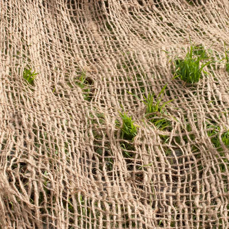 Jute Netting (4' x 225' Roll) - Grow Organic Jute Netting (4' x 225' Roll) Growing