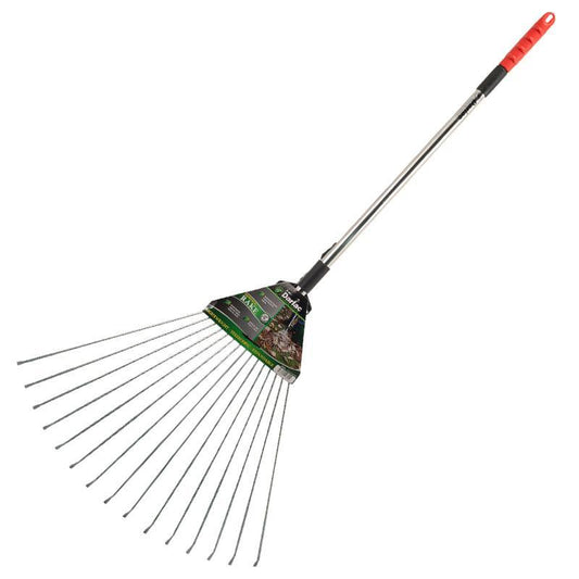 Expandable Leaf Rake - Grow Organic Expandable Leaf Rake Quality Tools