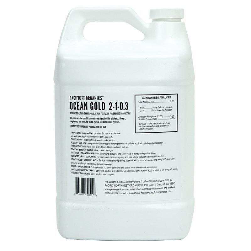 Ocean Gold 2-1-0.3 (1 gal) - Grow Organic Ocean Gold 2-1-0.3 (1 gal) Fertilizer