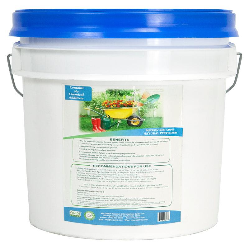 Kelzyme Calcium CAFE Micronized (35 lb pail) - Grow Organic Kelzyme Calcium CAFE Micronized (35 lb pail) Fertilizer