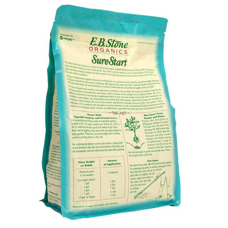 Sure Start 4-6-2 (4 lb bag) - Grow Organic Sure Start 4-6-2 (4 lb bag) Fertilizer