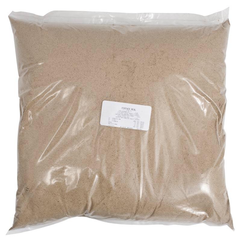 Feather Meal 12.8-0-0 (25 lb) - Grow Organic Feather Meal 12.8-0-0 (25 lb) Fertilizer