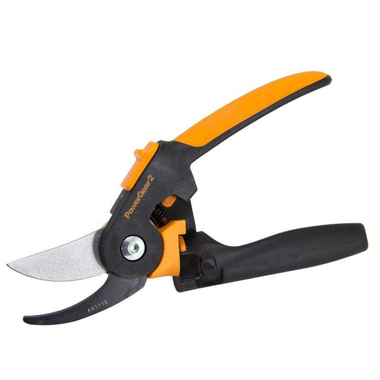 Fiskars PowerGear Bypass Pruner - Grow Organic Fiskars PowerGear Bypass Pruner Quality Tools