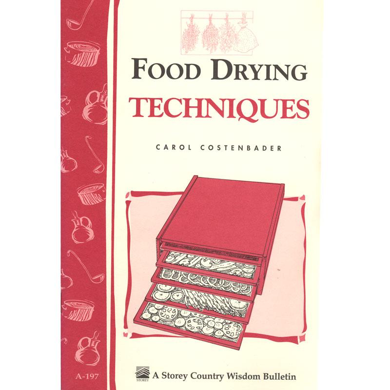 Food Drying Techniques Book for Sale Food Drying Techniques Books