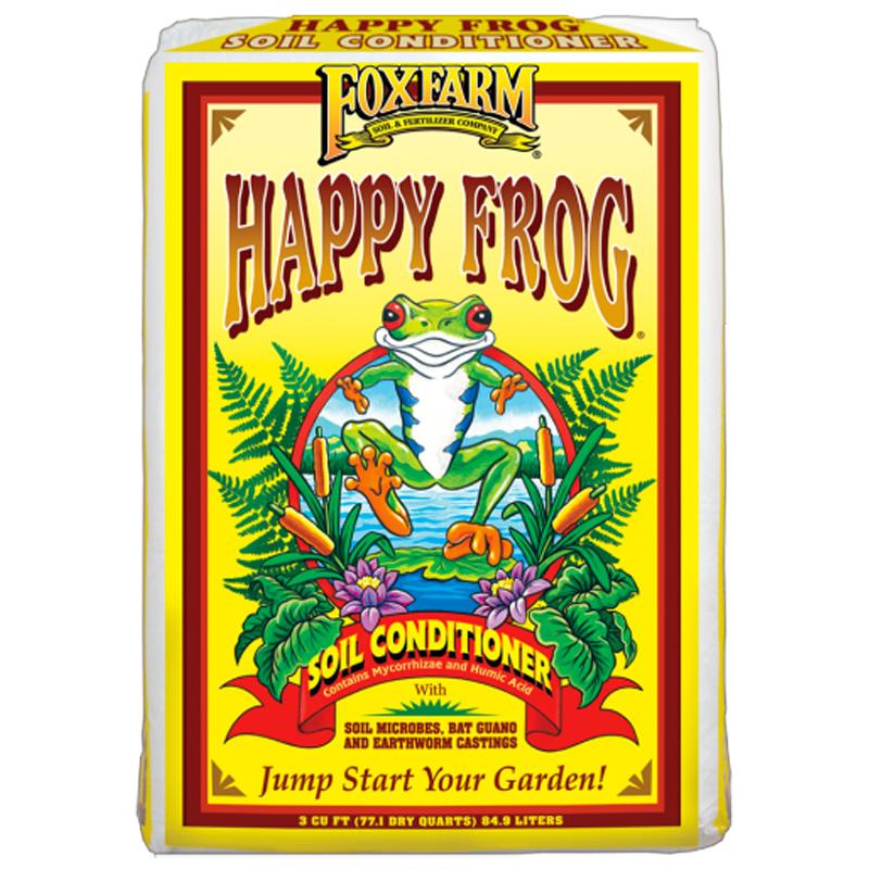 Foxfarm Happy Frog Soil Conditioner (3 Cu Ft) - Grow Organic Foxfarm Happy Frog Soil Conditioner (3 Cu Ft) Growing