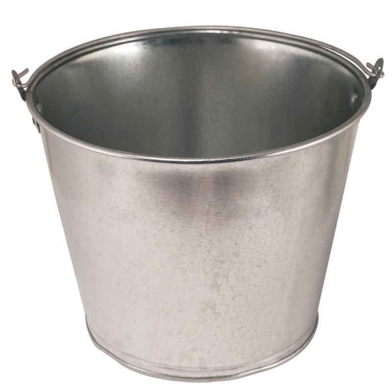 Galvanized Steel Pail (2 Qt) - Grow Organic Galvanized Steel Pail (2 Qt) Apparel and Accessories