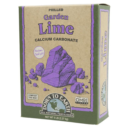 Garden Lime Prilled (5 lb box) - Grow Organic Garden Lime Prilled (5 lb box) Fertilizer