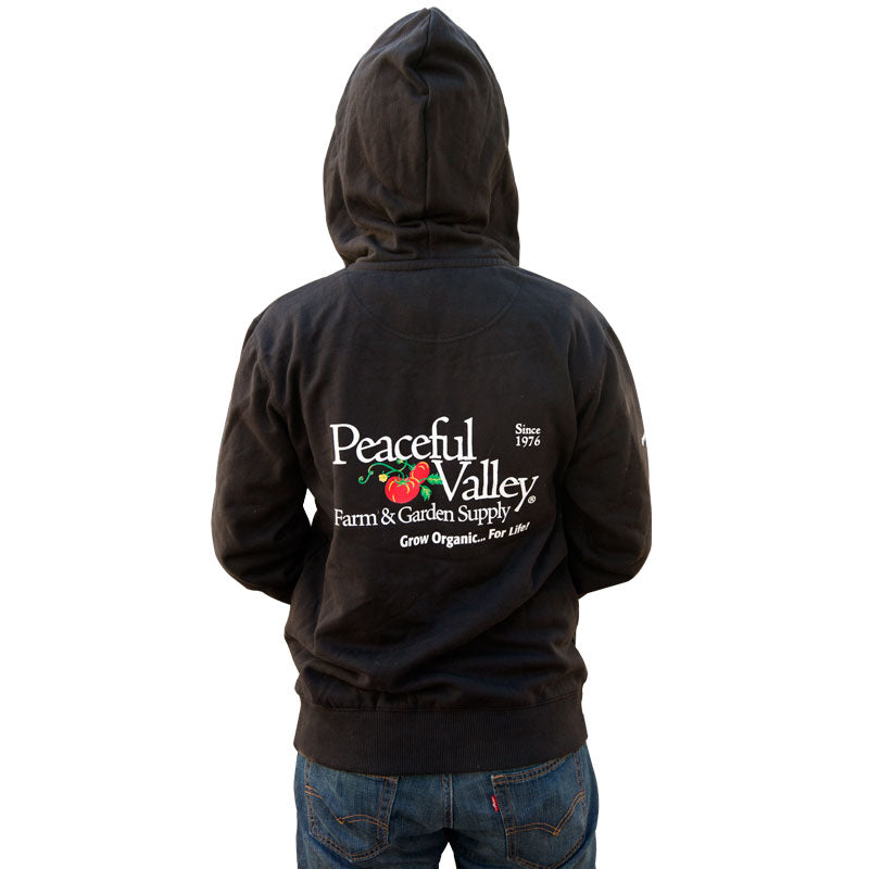 Peaceful Valley Hooded Zipper Sweatshirt - Medium (Black) Peaceful Valley Hooded Zipper Sweatshirt - Medium (Black) Apparel and Accessories
