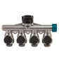 Gilmour 4-Way Hose Connector Metal Gilmour