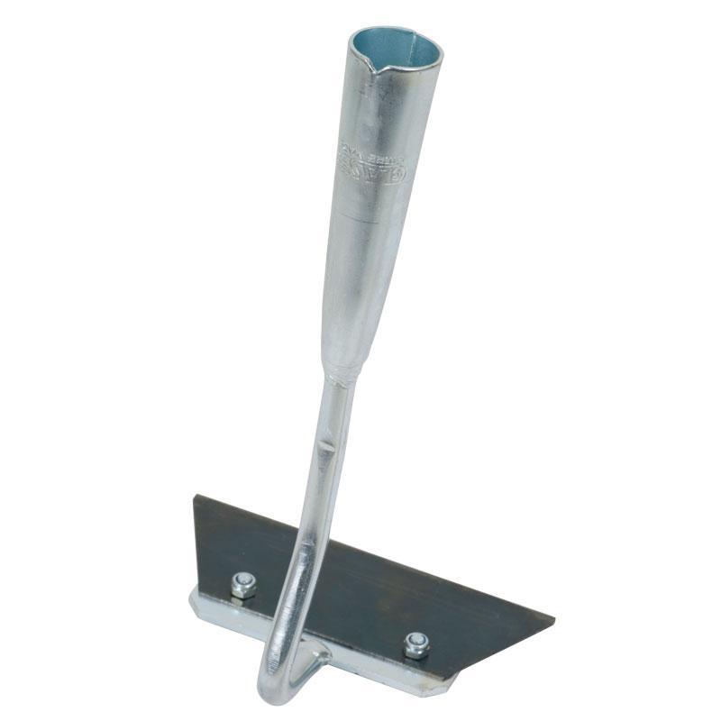 Glaser Traditional Hoe - 5" x 1.5" Trapezoid Hoe Head - Grow Organic