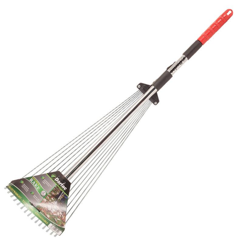 Expandable Leaf Rake - Grow Organic Expandable Leaf Rake Quality Tools