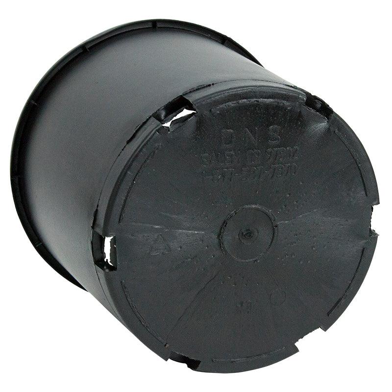 Black Plastic 3 Gallon Pot - Grow Organic Black Plastic Pot (3 gallon size) Growing