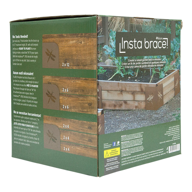 Instabrace Dragonfly (4 pack) - Grow Organic Instabrace Dragonfly (4 pack) Growing