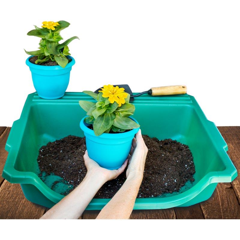 table pots for plants Portable Potting Tray
