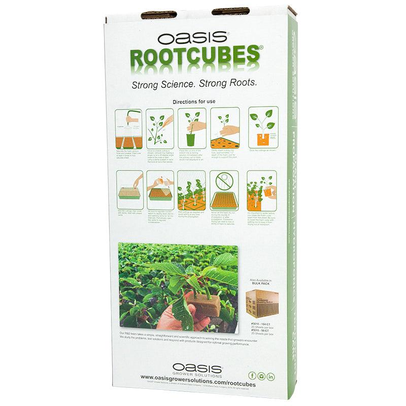 Oasis RootCubes (100/box) - Grow Organic Oasis RootCubes (100/box) Growing