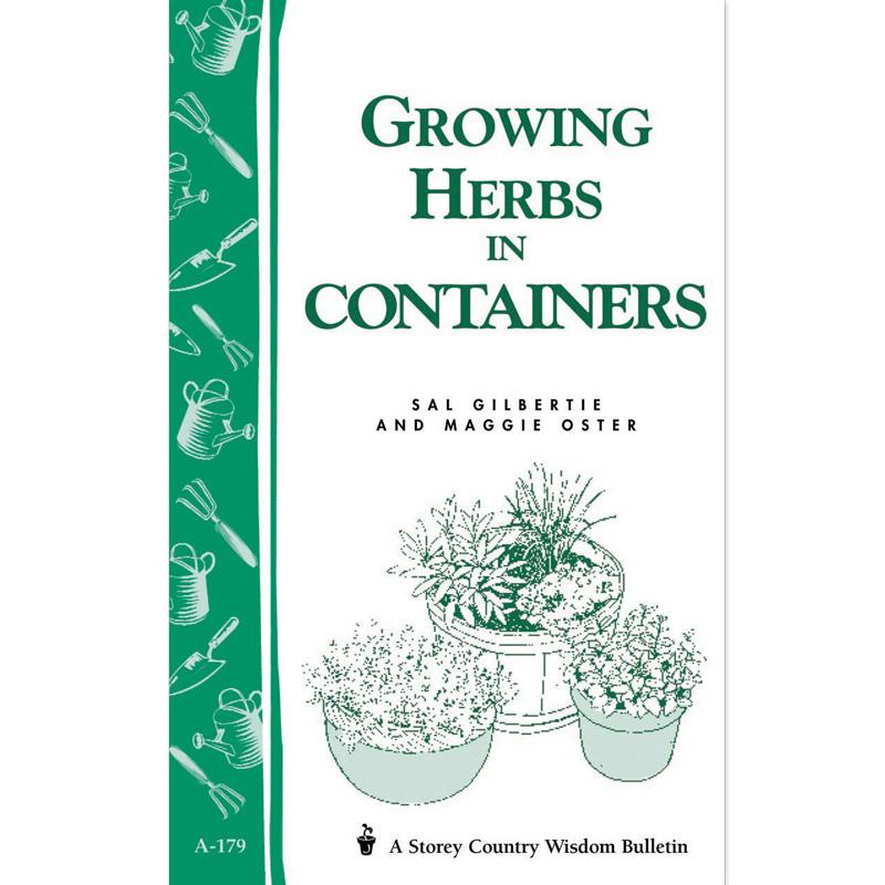 Growing Herbs In Containers - Grow Organic Growing Herbs In Containers Books