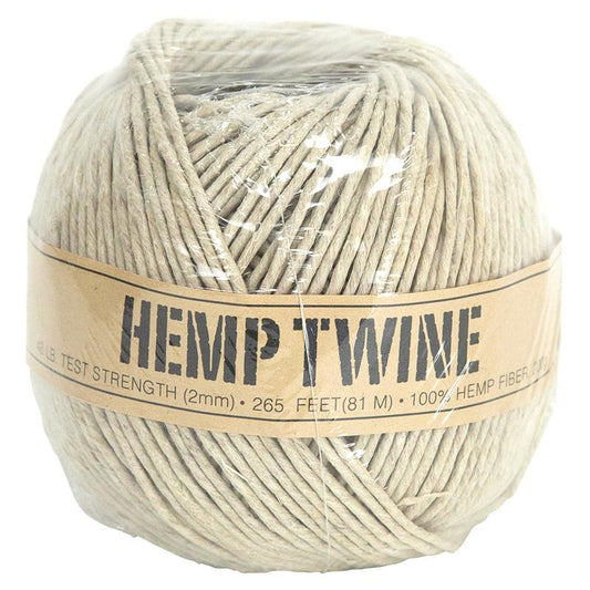 Hemp Twine Medium (265 Ft Roll) - Grow Organic Hemp Twine Medium (265 Ft Roll) Growing