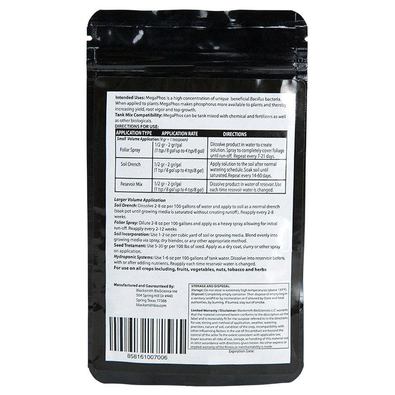 Blacksmith BioScience MegaPhos (2 oz) - Grow Organic Blacksmith BioScience MegaPhos (2 oz) Growing